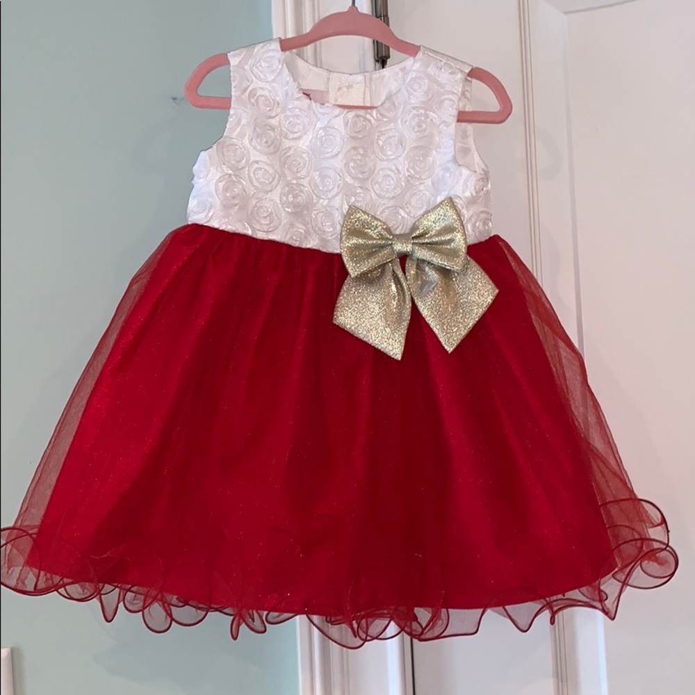 Red formal dress
